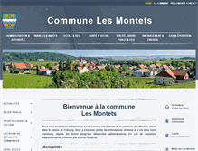 Tablet Screenshot of les-montets.ch